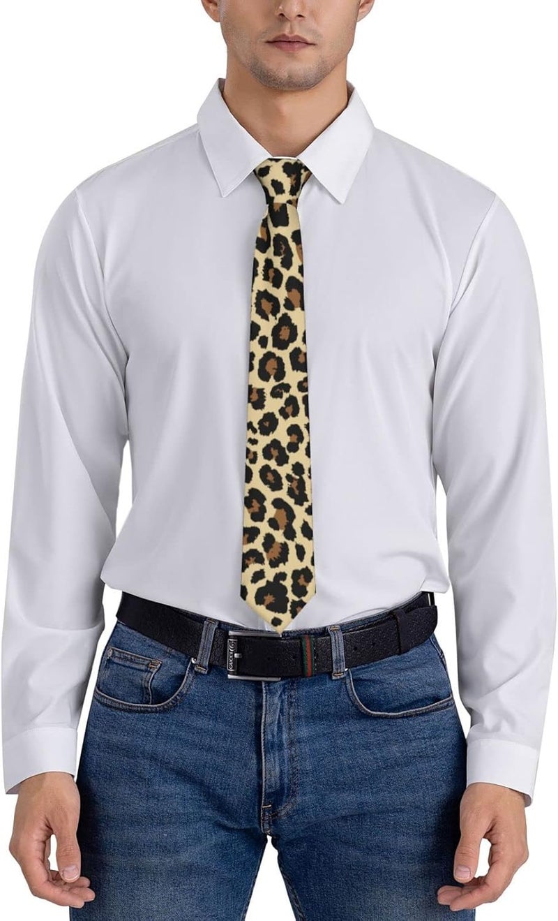 Yilad Tie for Men and Boy Novelty Fun Full Print Men's Necktie Skinny Fashion Narrow Wide - Image 5